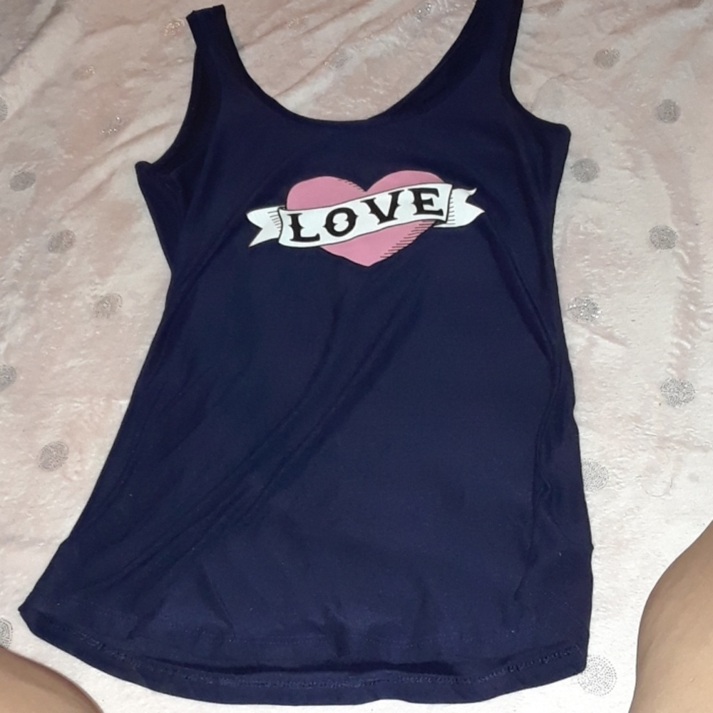 "LOVE(big♡)" Tank Top